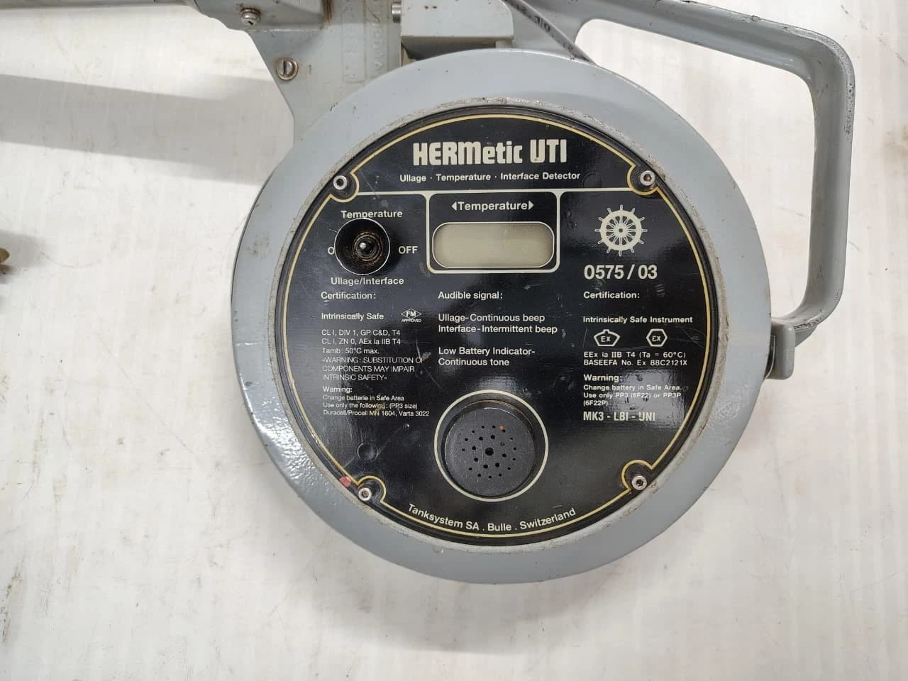 Enraf Tank System Hermetic UTI Tape MK3 LBI UNI Open Gauging Tape Length: 30 Mts - Image 2