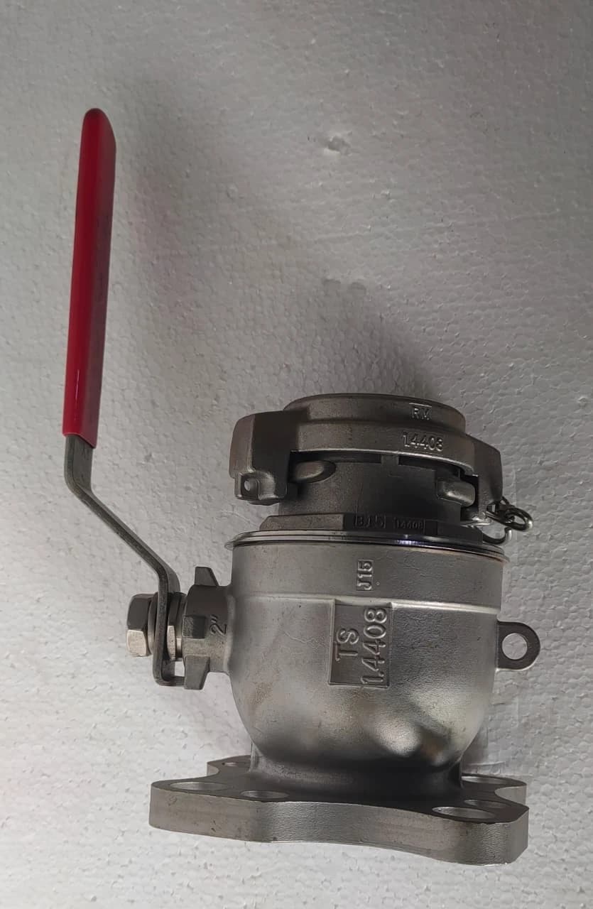 **NEW** Hermetic Compact Valve C2-SS-BL, 2" DUJ flange, blind cover P/N: TS10081 - Image 17