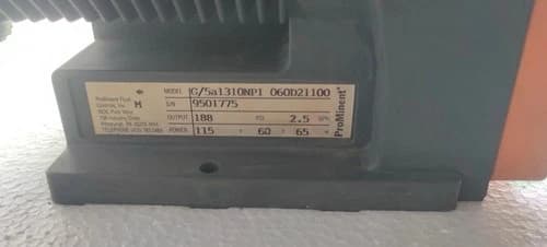 ProMinent Gamma/5 Dosing Pump Model: G/5a1310nP1 060D21100 - Image 2