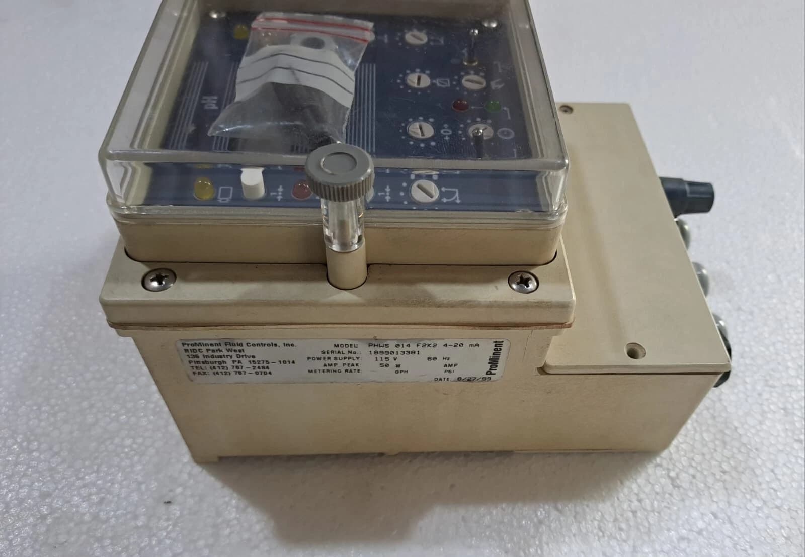PROMINENT FLUID CONTROLS  PHWS 014 F2K2 4-20 MA DULCOMETER CONTROLLER SYSTEM - Image 4