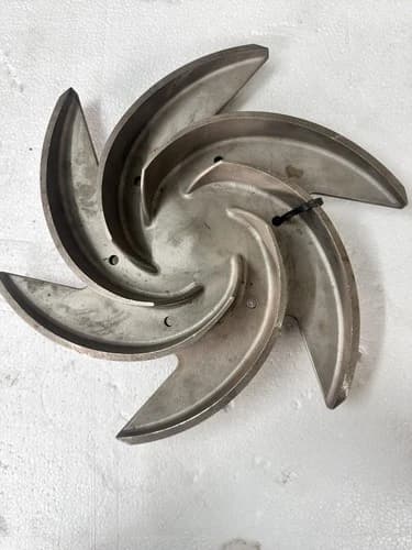 Gould Pump Impeller 705H096 Part OB105421203 CF8M DIA - 12.3/4 Inch - Image 4
