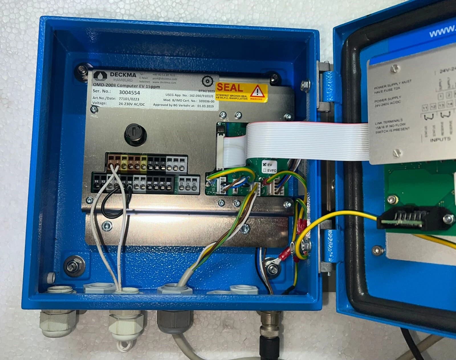 Deckma Hamburg OMD-24/2008 Measuring Cell ART NO : 77500/0223